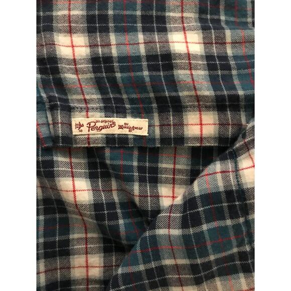 Original Penguin Men's Heritage Fit Blue Plaid Buttondown - Size is Missing - Picture 6 of 11